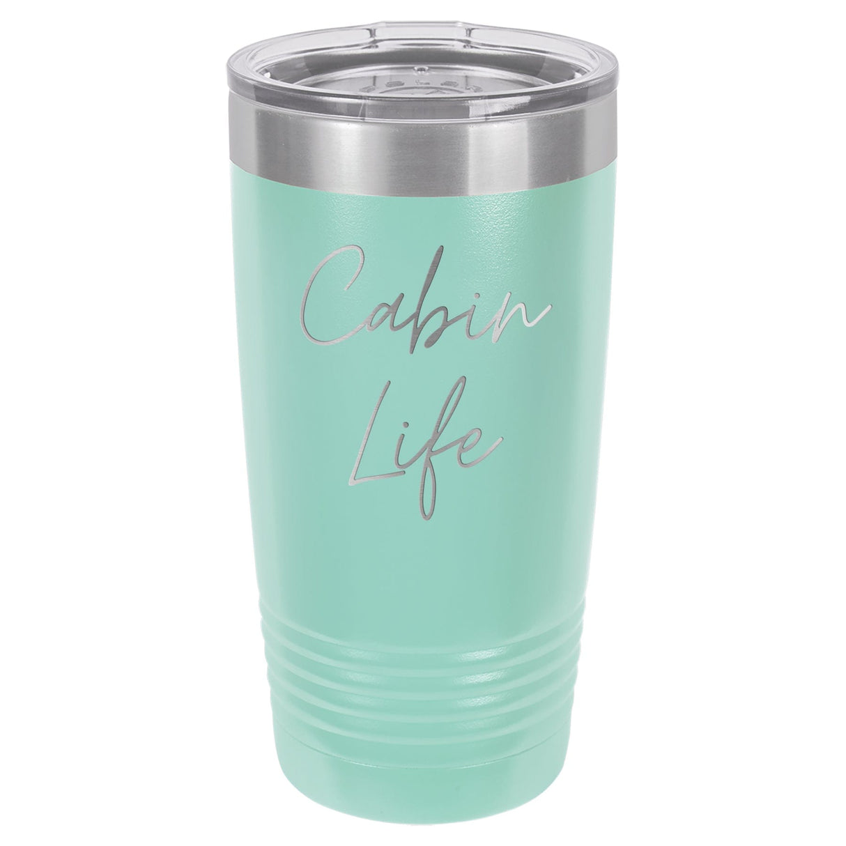 Cabin Life Two 20 oz Tumbler - Powder Coated