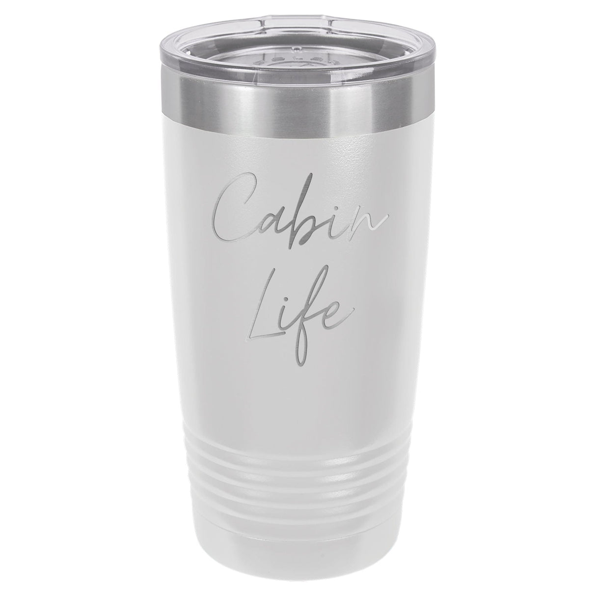 Cabin Life Two 20 oz Tumbler - Powder Coated