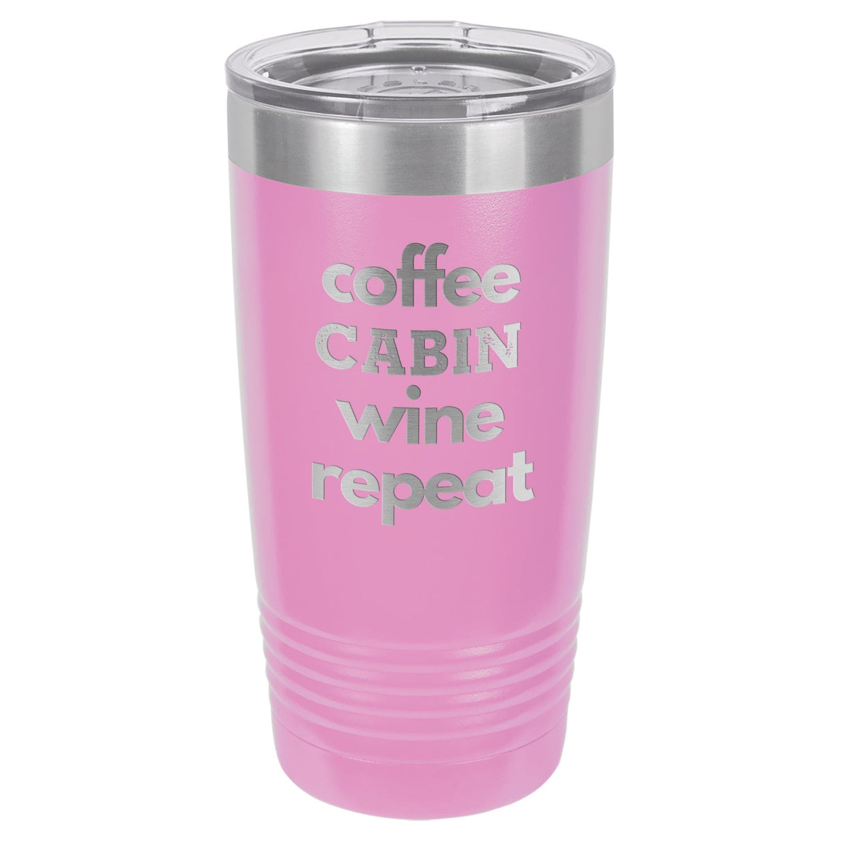 Coffee Wine Repeat 20 oz Tumbler - Powder Coated