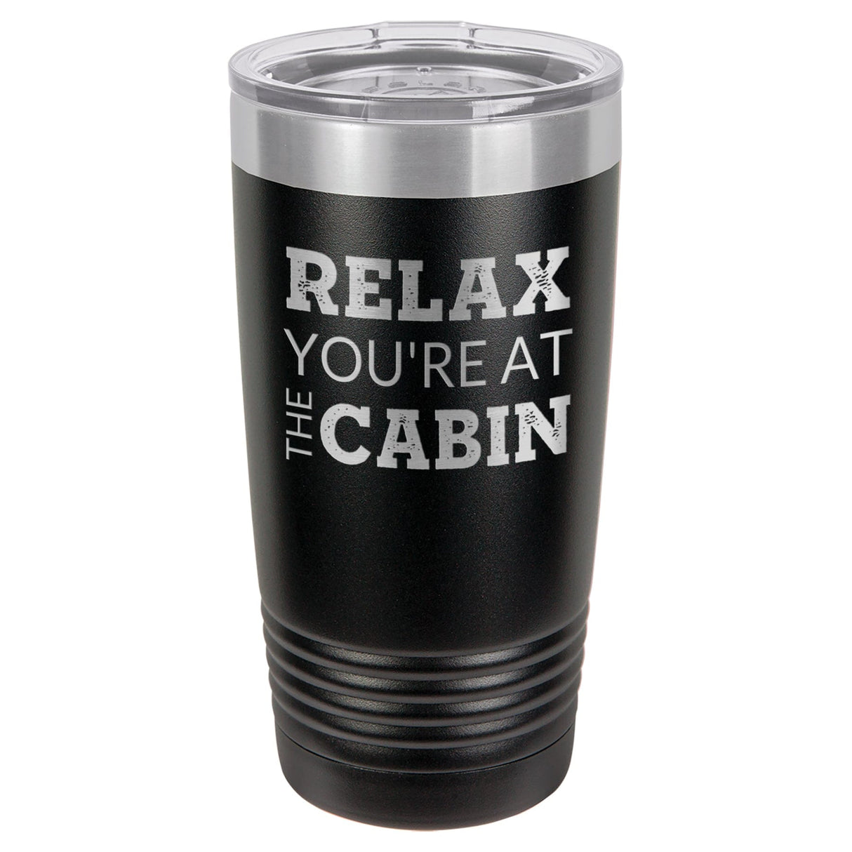 At The Cabin 20 oz Tumbler - Powder Coated