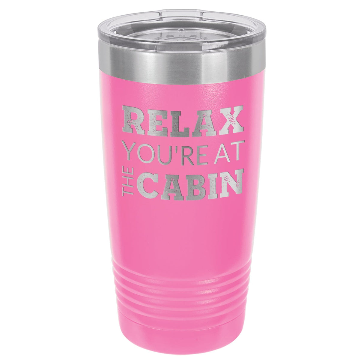 At The Cabin 20 oz Tumbler - Powder Coated