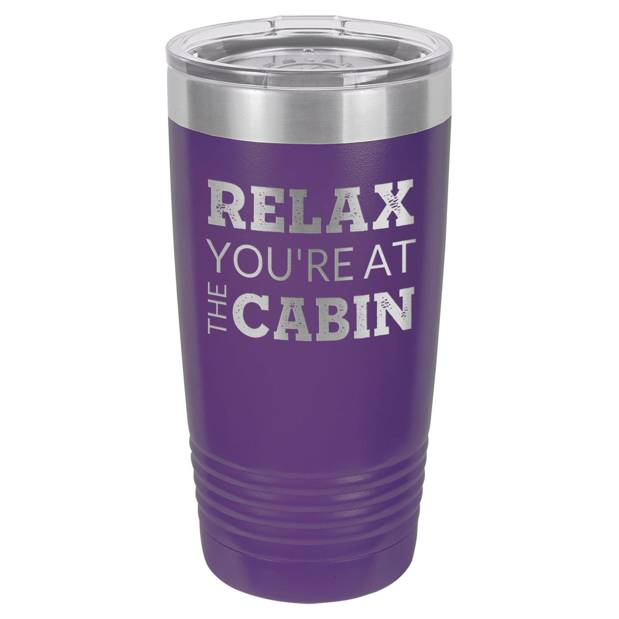 At The Cabin 20 oz Tumbler - Powder Coated