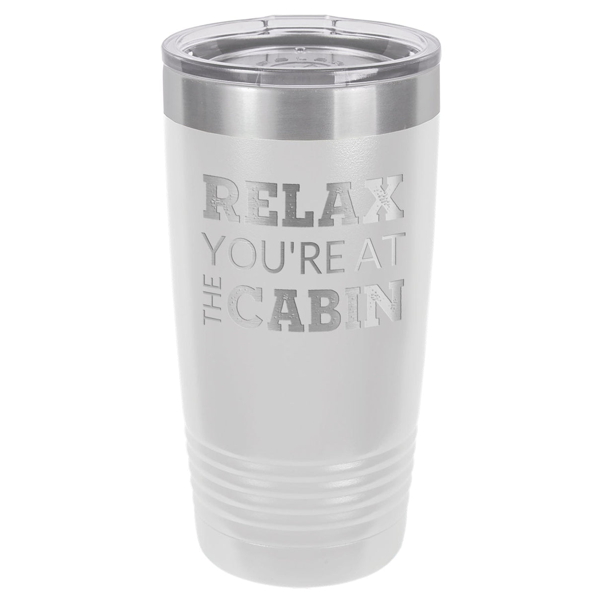 At The Cabin 20 oz Tumbler - Powder Coated