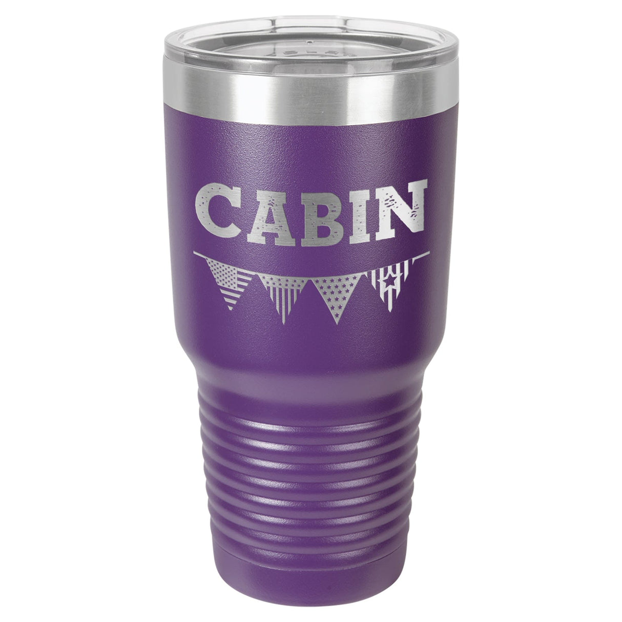 American Flag 30 oz Tumbler - Powder Coated