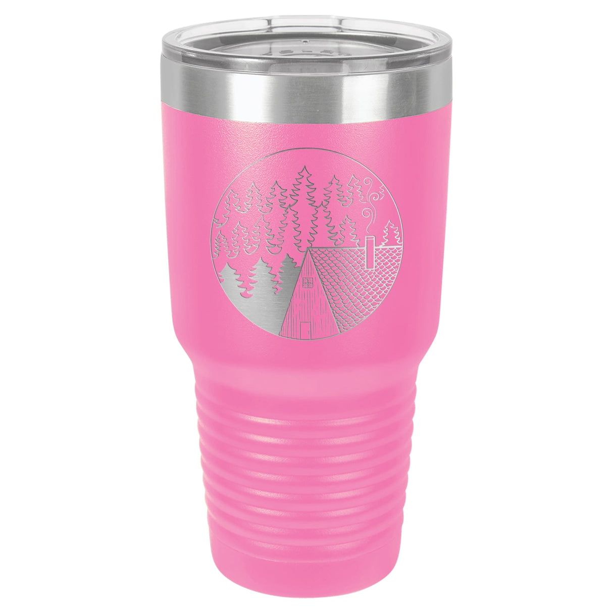 Cabin Scene 30 oz Tumbler - Powder Coated