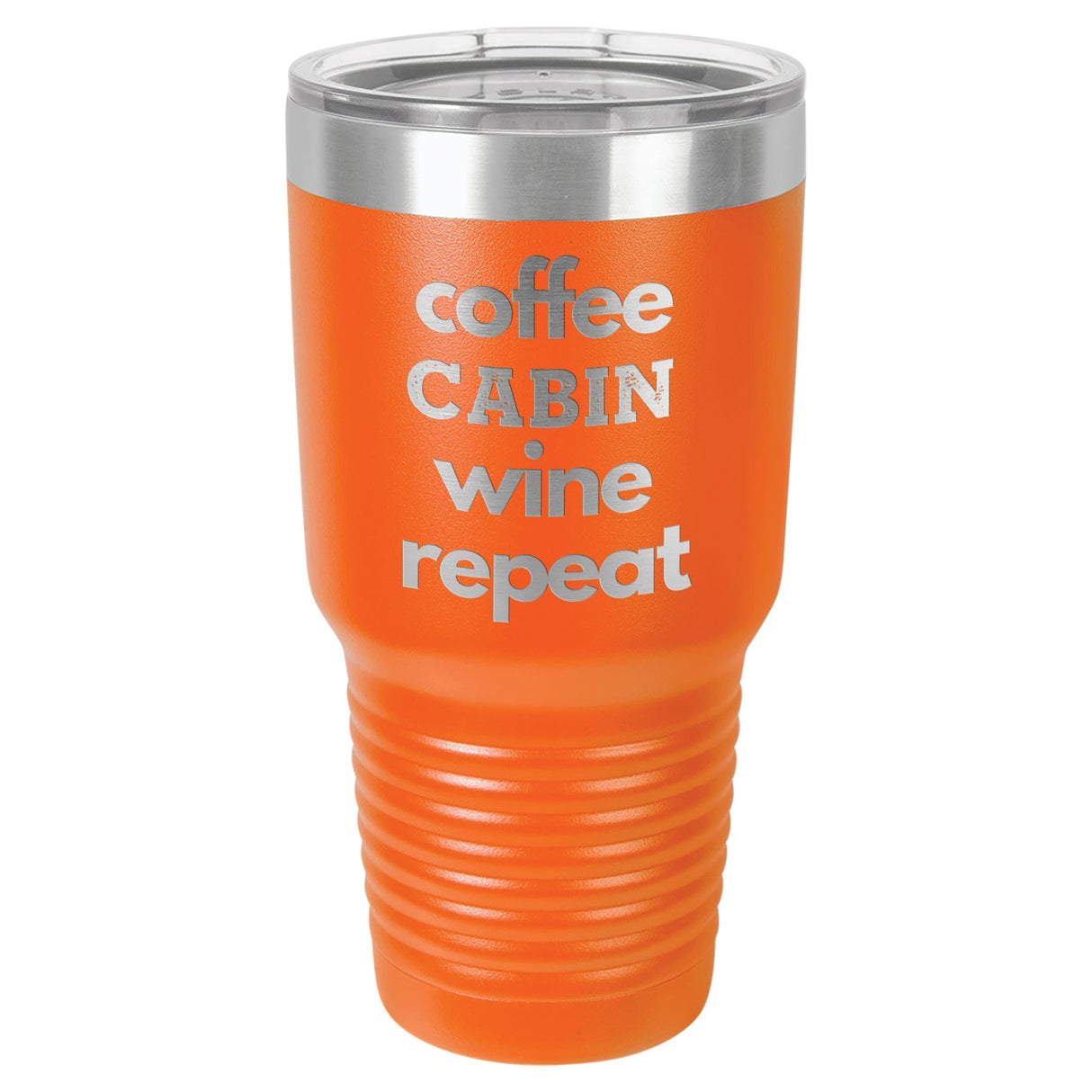 Coffee Wine Repeat 30 oz Tumbler - Powder Coated