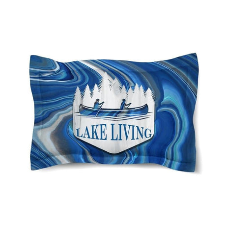 Deep Blue Lake Standard Sham