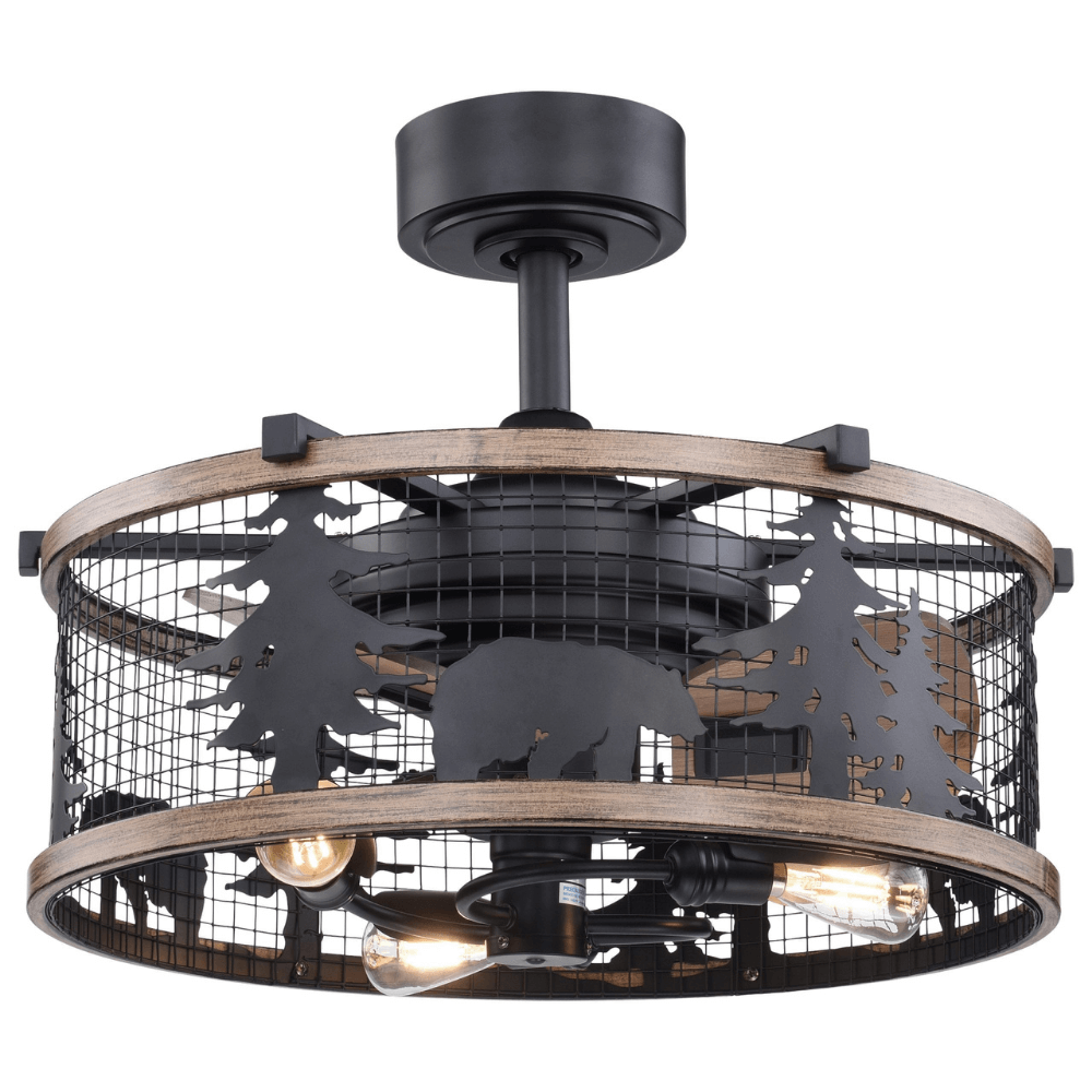 Denali 21" Teak Ceiling Fan