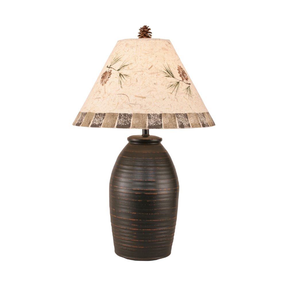 Distressed Honey Jar Lamp