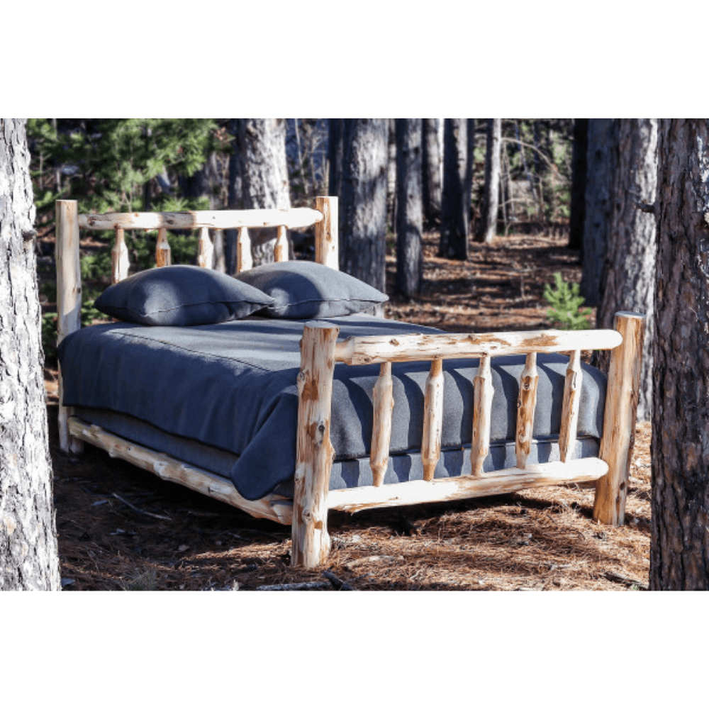 Economy Unassembled Log Bed