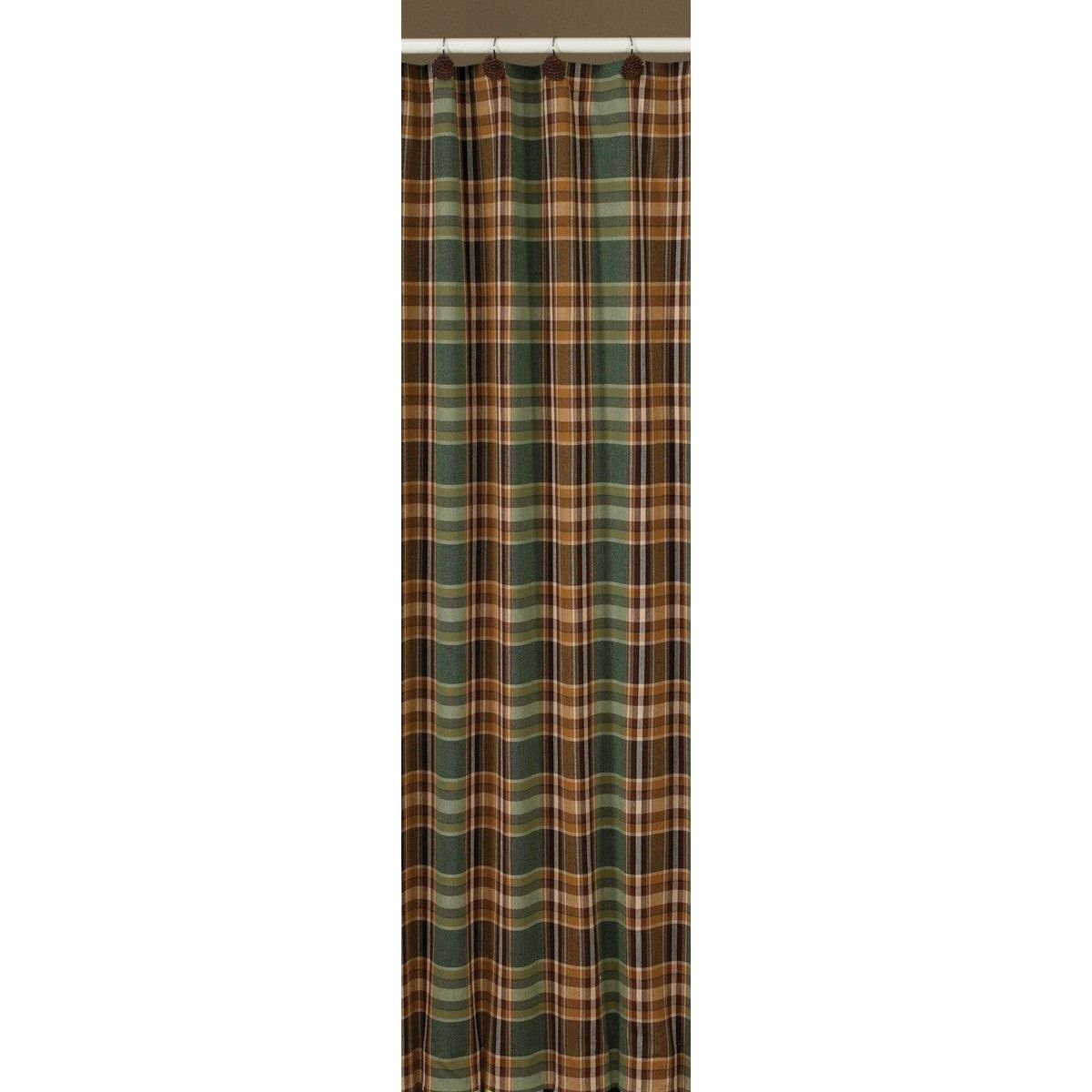 Hunter Plaid Shower Curtain
