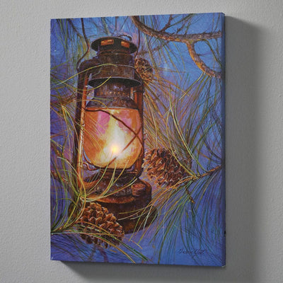 Light The Way Lighted Wrapped Canvas