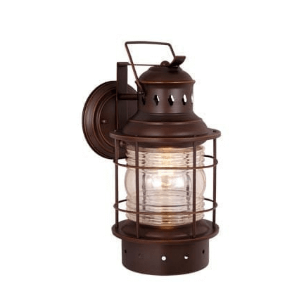 Nantucket Bronze 5.5" Outdoor Wall Lantern