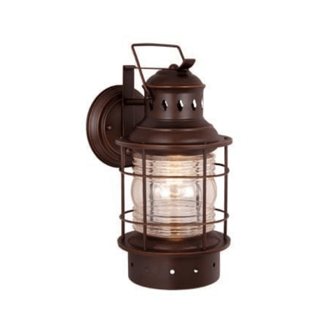 Nantucket Bronze 5.5" Outdoor Wall Lantern