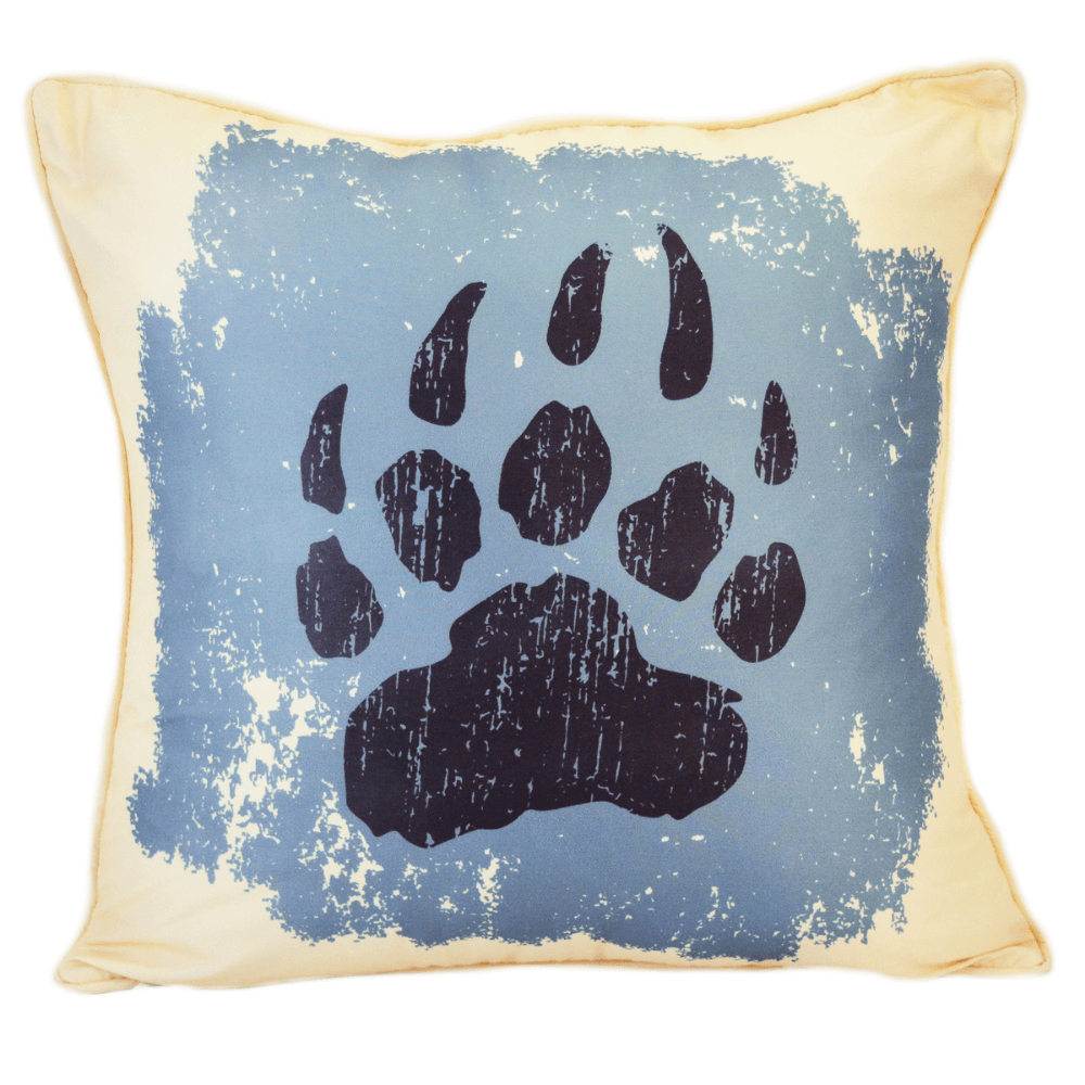 Native Bears Paw Pillow