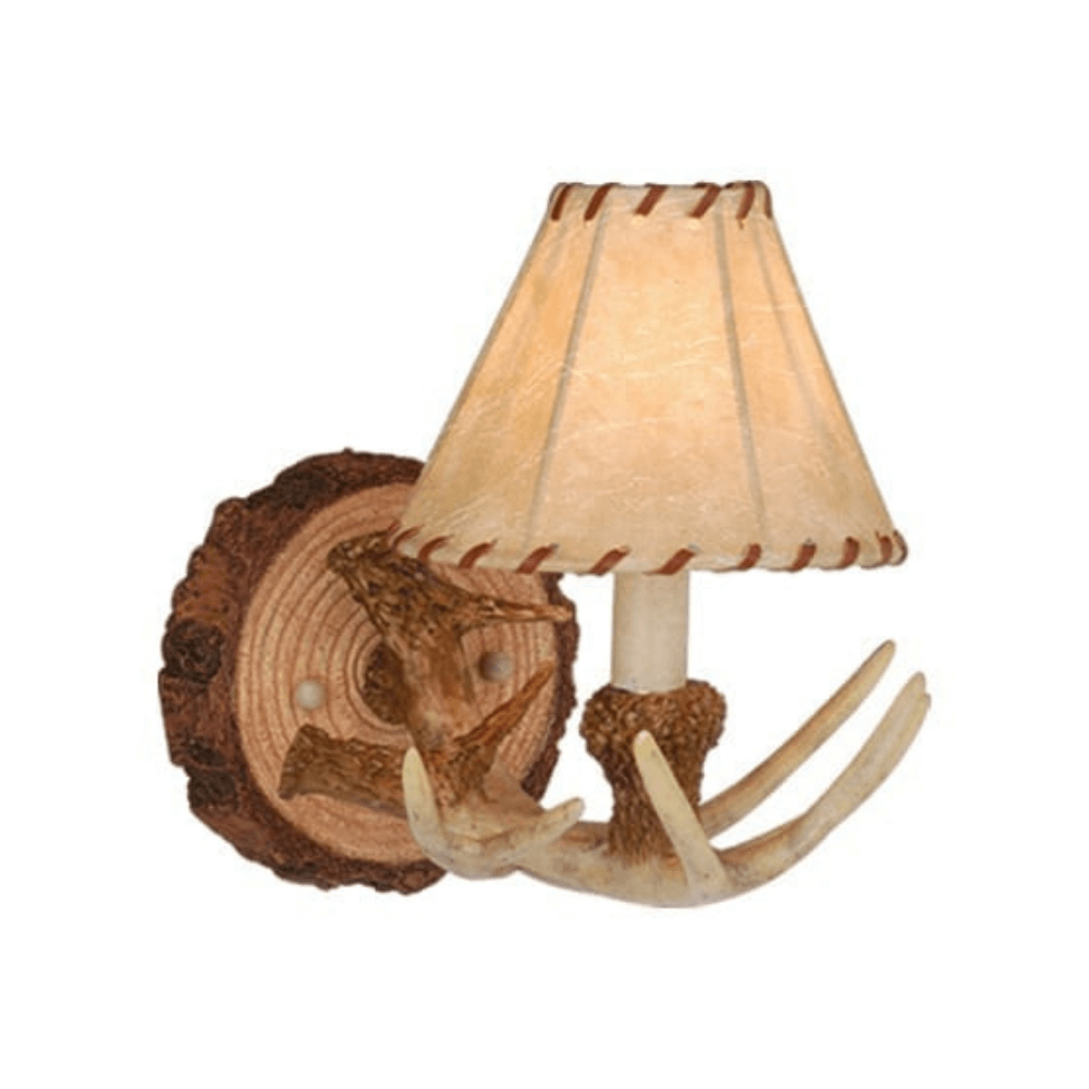 Tavern 1 Light Antler Wall Sconce