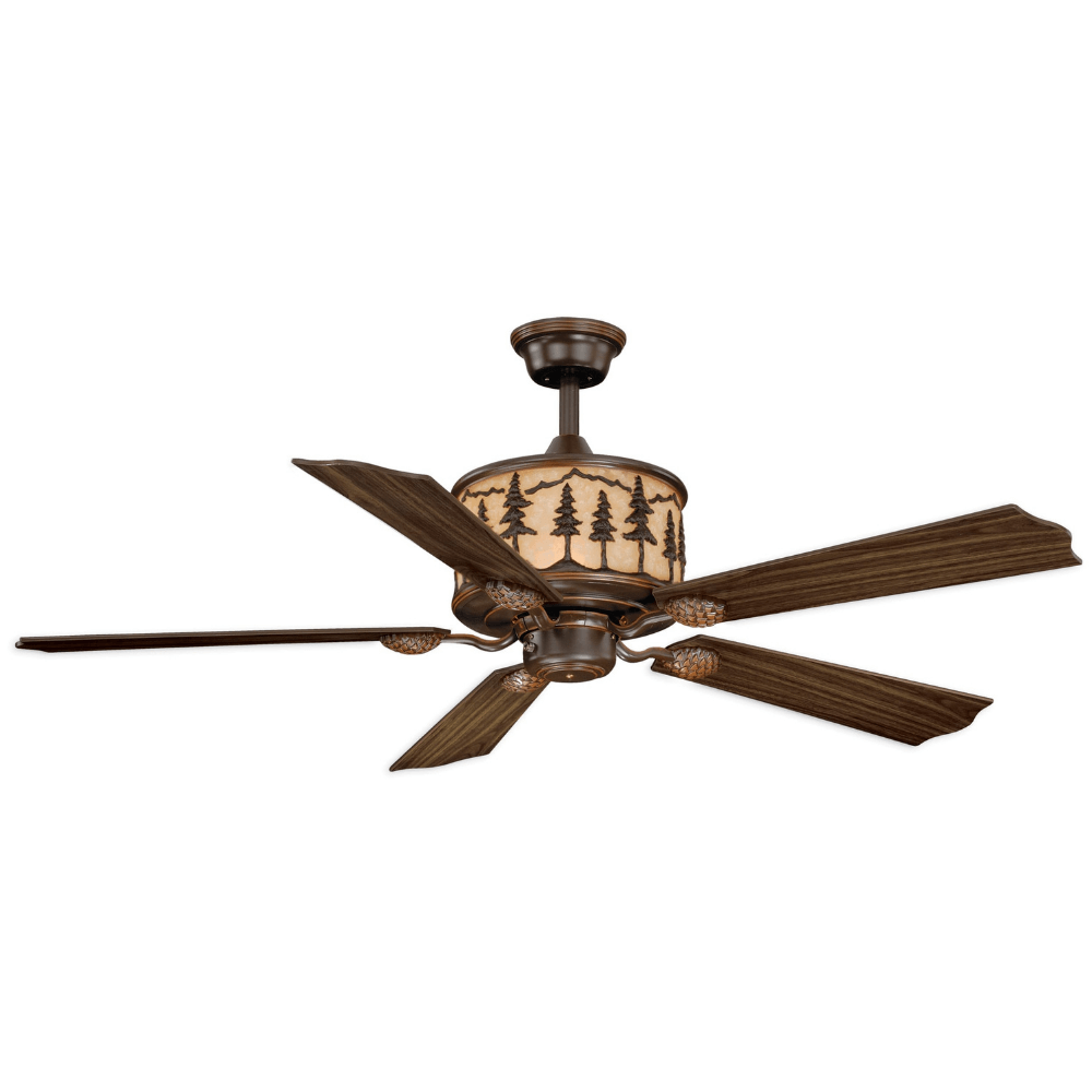 Towering Pine 56" Bronze Ceiling Fan