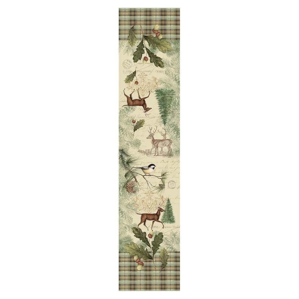 Whitetail Woods Table Runner
