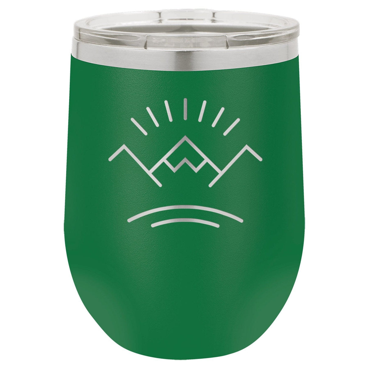 Mountain 12 oz Wine Tumbler - Powder Coated