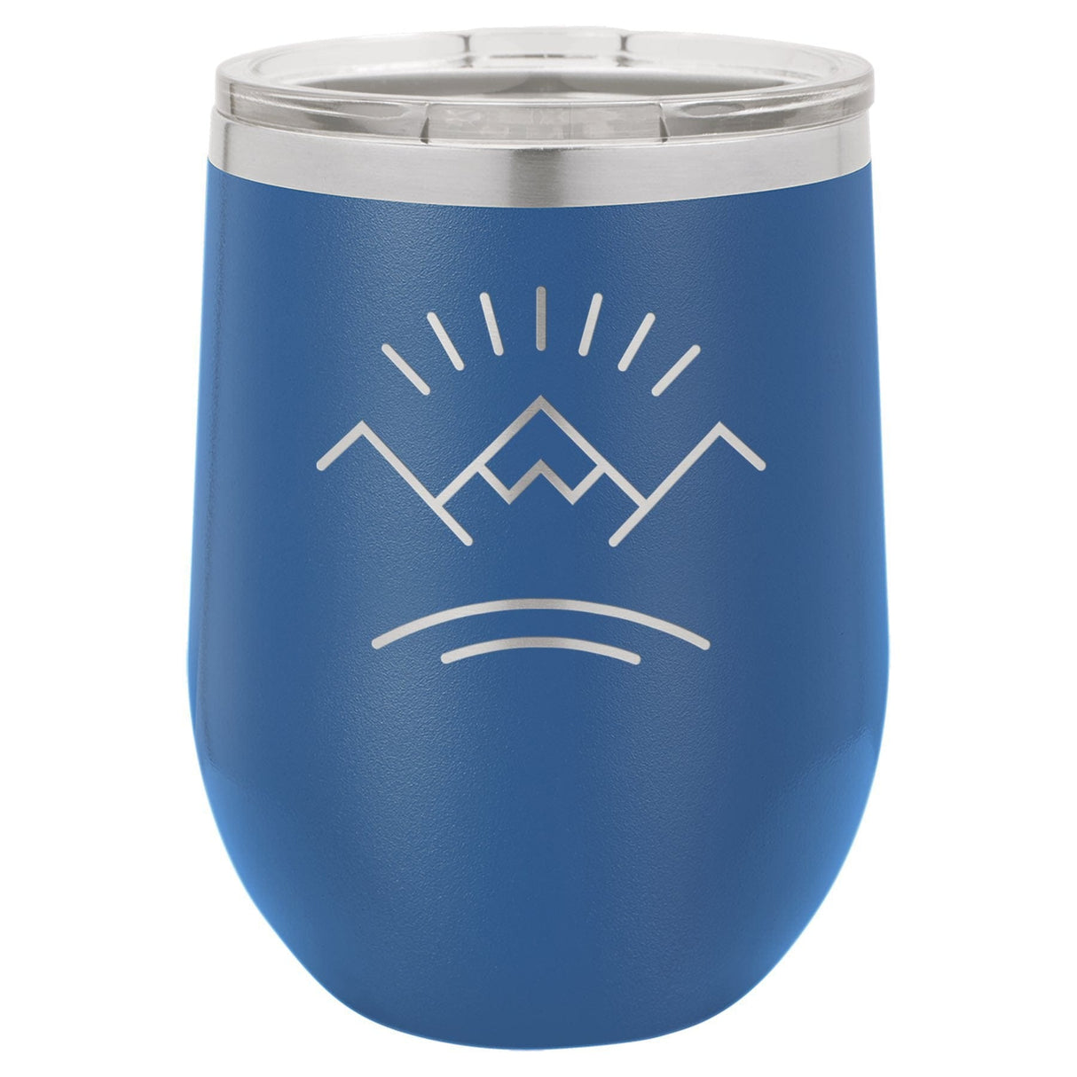 Mountain 12 oz Wine Tumbler - Powder Coated