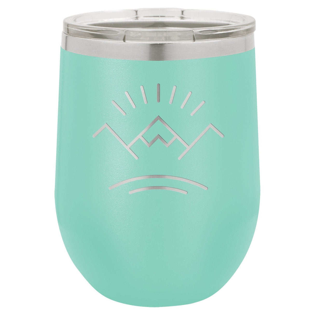 Mountain 12 oz Wine Tumbler - Powder Coated