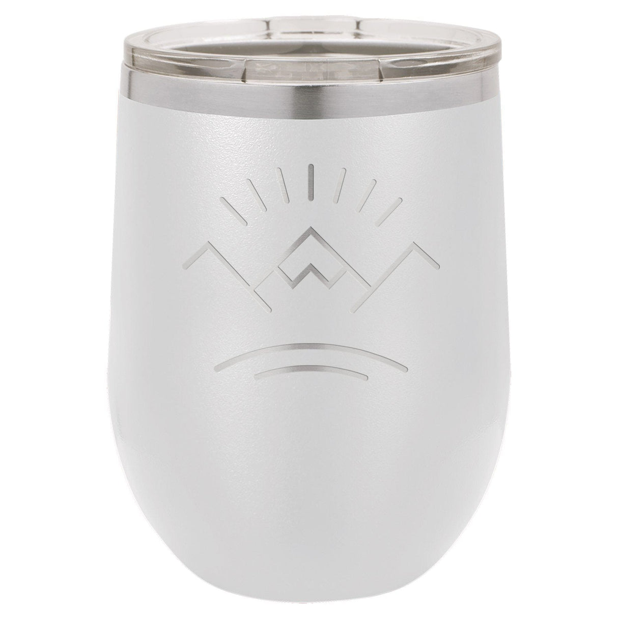 Mountain 12 oz Wine Tumbler - Powder Coated