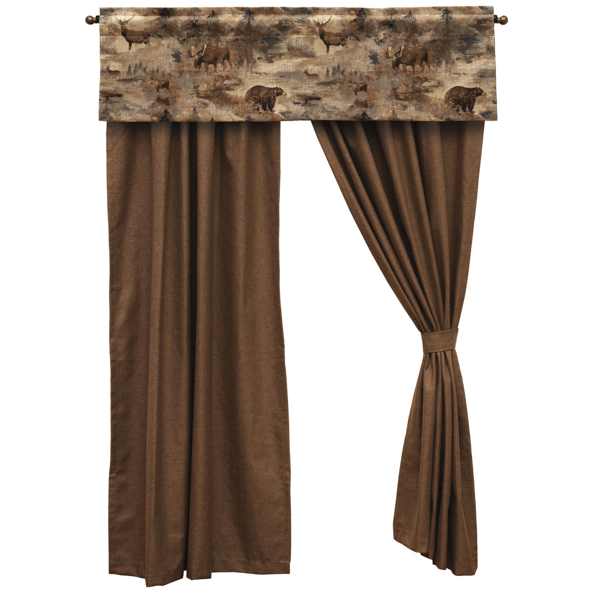 Wooded Reserve Drape Set