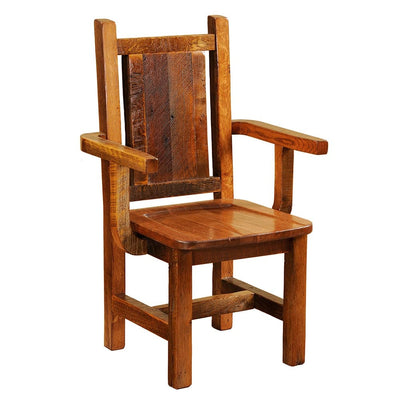 Artisan Barnwood Dining Arm Chair