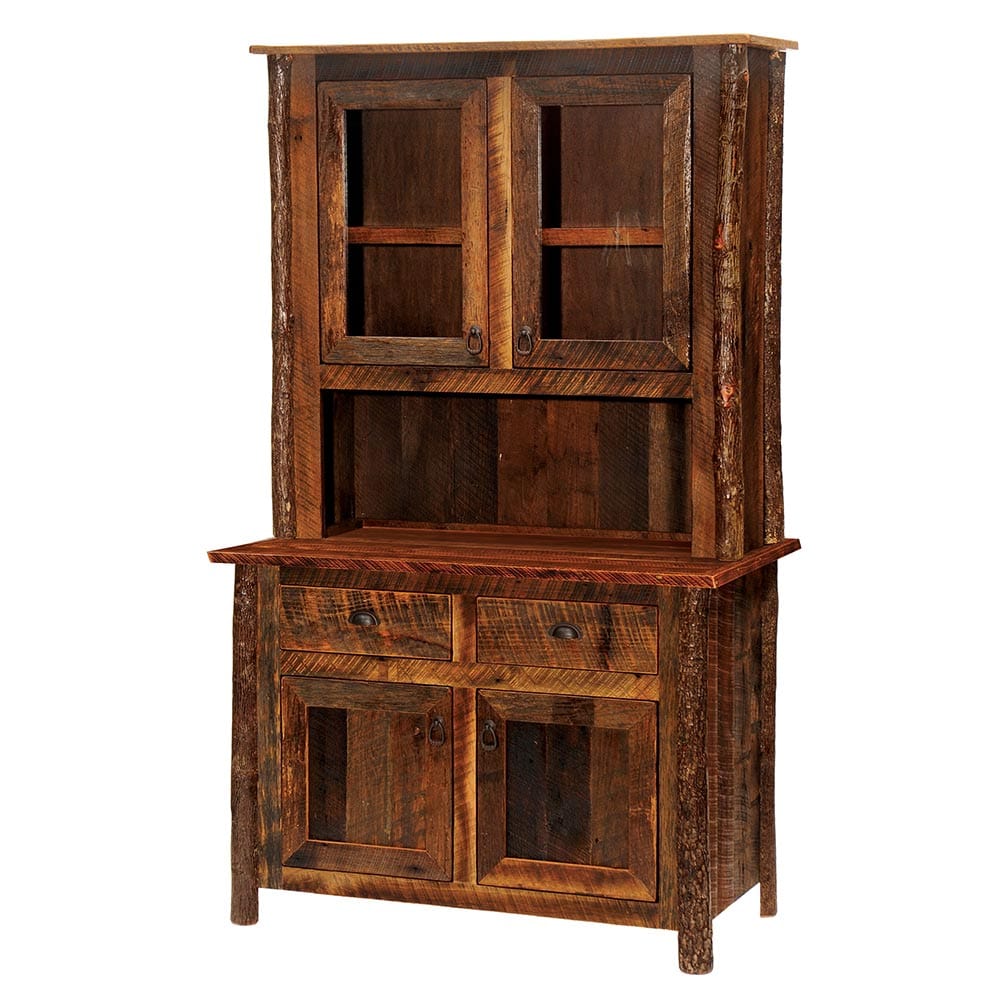 Barnwood Artisan Top Buffet and Hutch