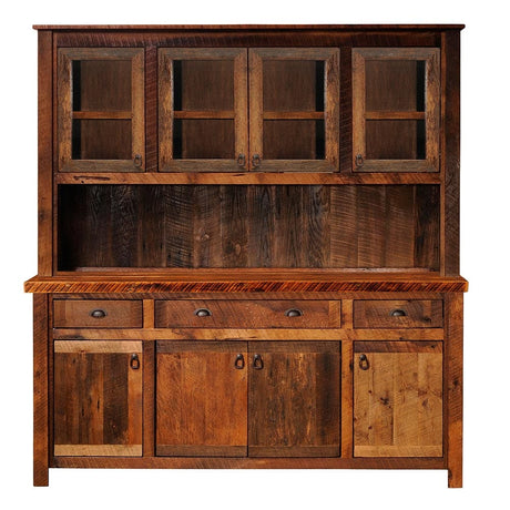 Barnwood Artisan Top Buffet & Hutch