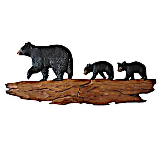 Strolling Bears Wall Art