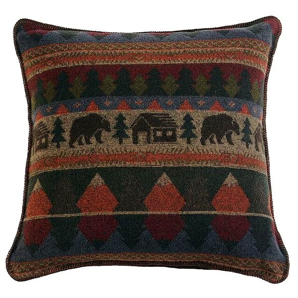 Cabin Bear Euro Sham