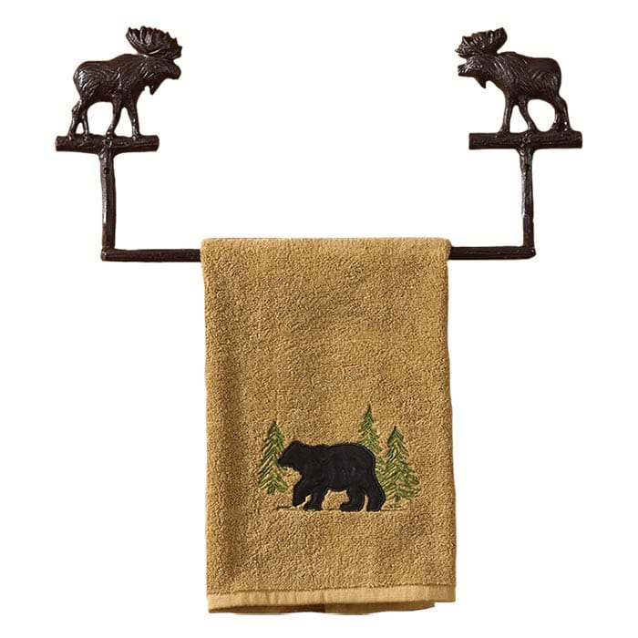 Cabin Moose 16" Towel Bar