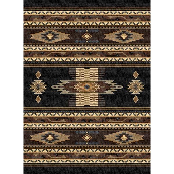 Coronado Black Area Rug