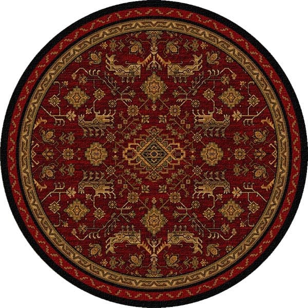 Cross Canyon Red Area Rug
