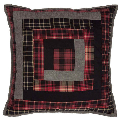 Durango Plaid Patchwork Pillow