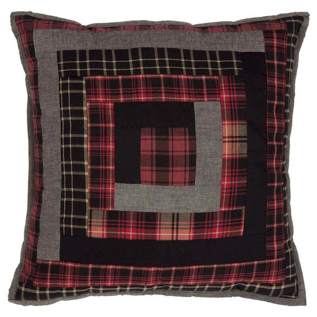 Durango Plaid Patchwork Pillow