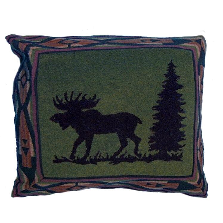 Green Moose Euro Sham