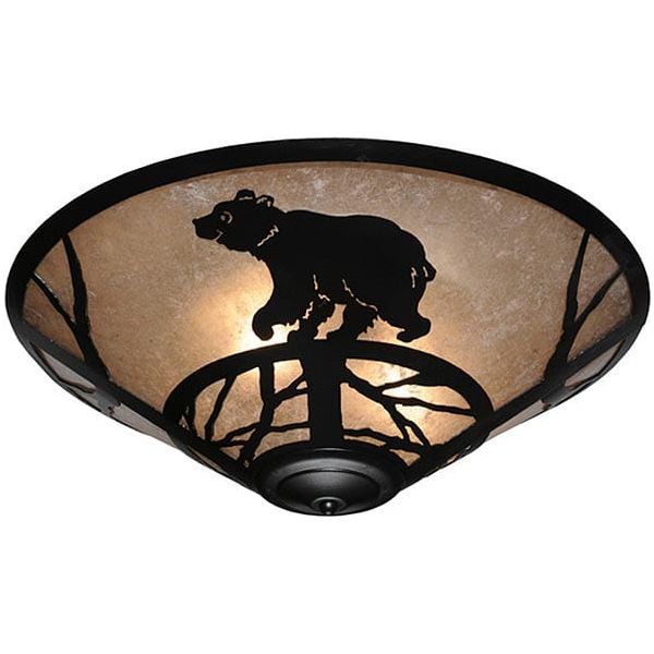 Happy Bear Flush Mount Ceiling Light