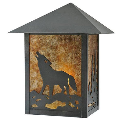 Howling Wolf Lodge Sconce