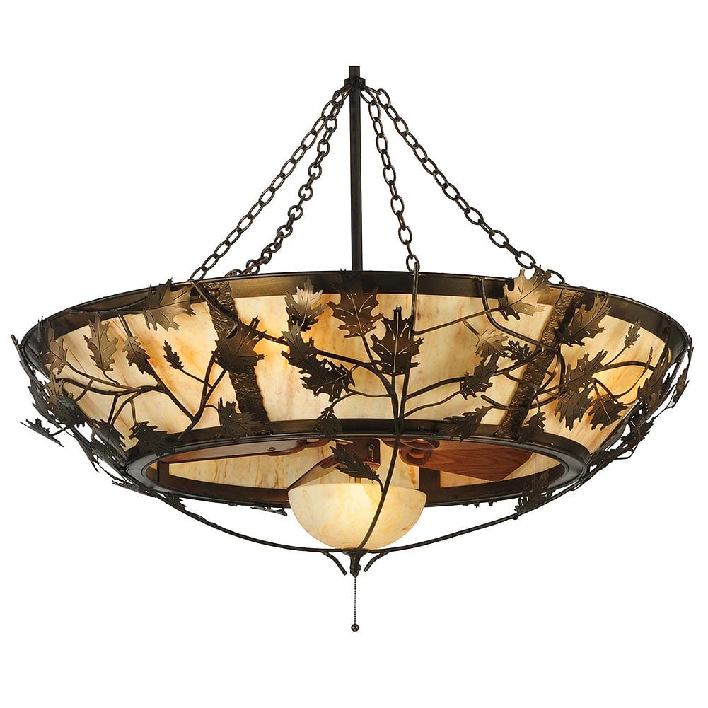 Oak Leaf Large Ceiling Fan