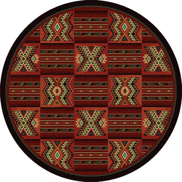 Painted Cliffs Red Area Rug