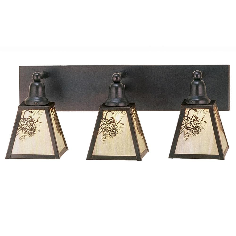 Pinecone Valley 3 Light Vanity Fixture