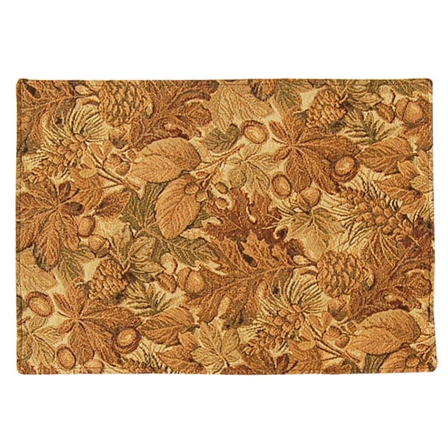 Pine Cone And Acorns Placemats