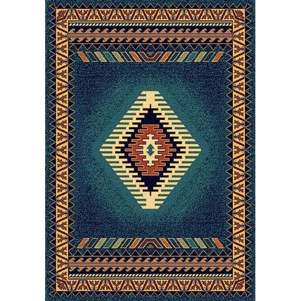 Saguaro Blue Area Rug