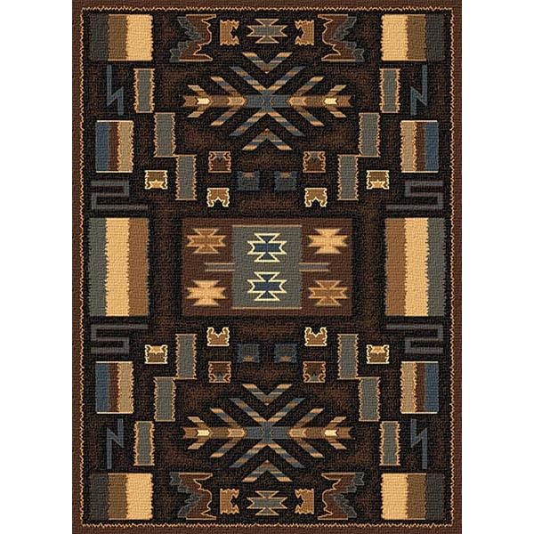 San Carlos Brown Area Rug