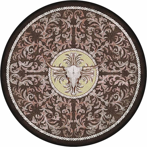 Scrimshaw Ranch 8' Round Rug