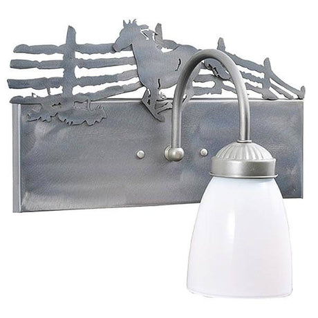 Steel Horse Vanity Light