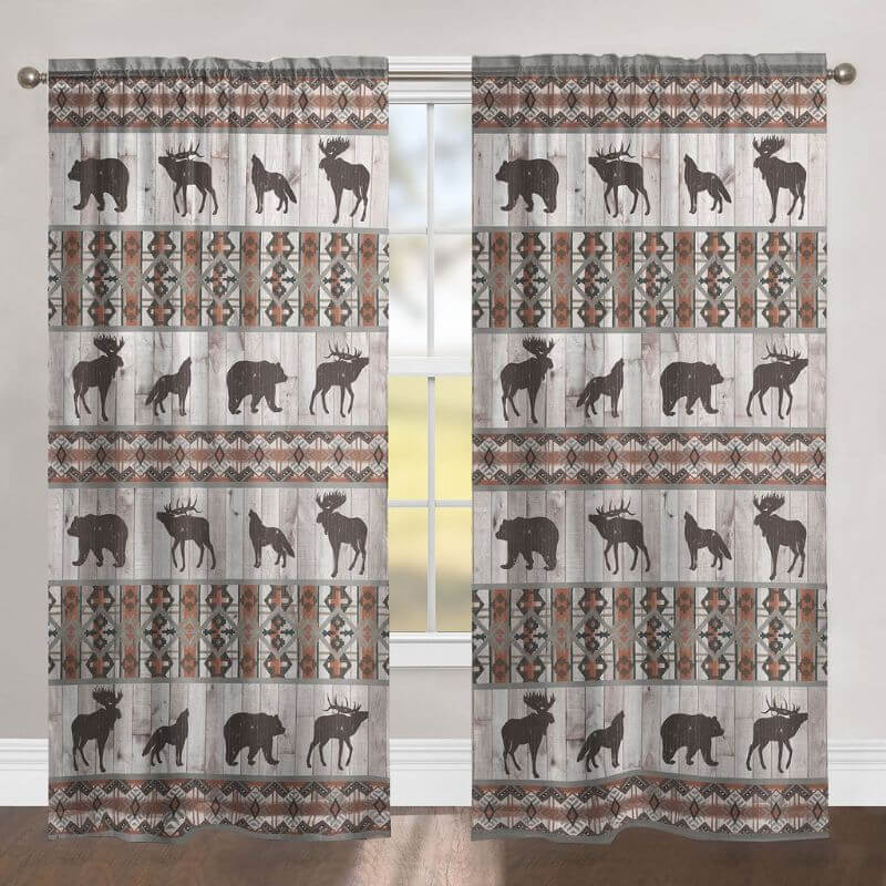 Utah Lodge Drape Panel