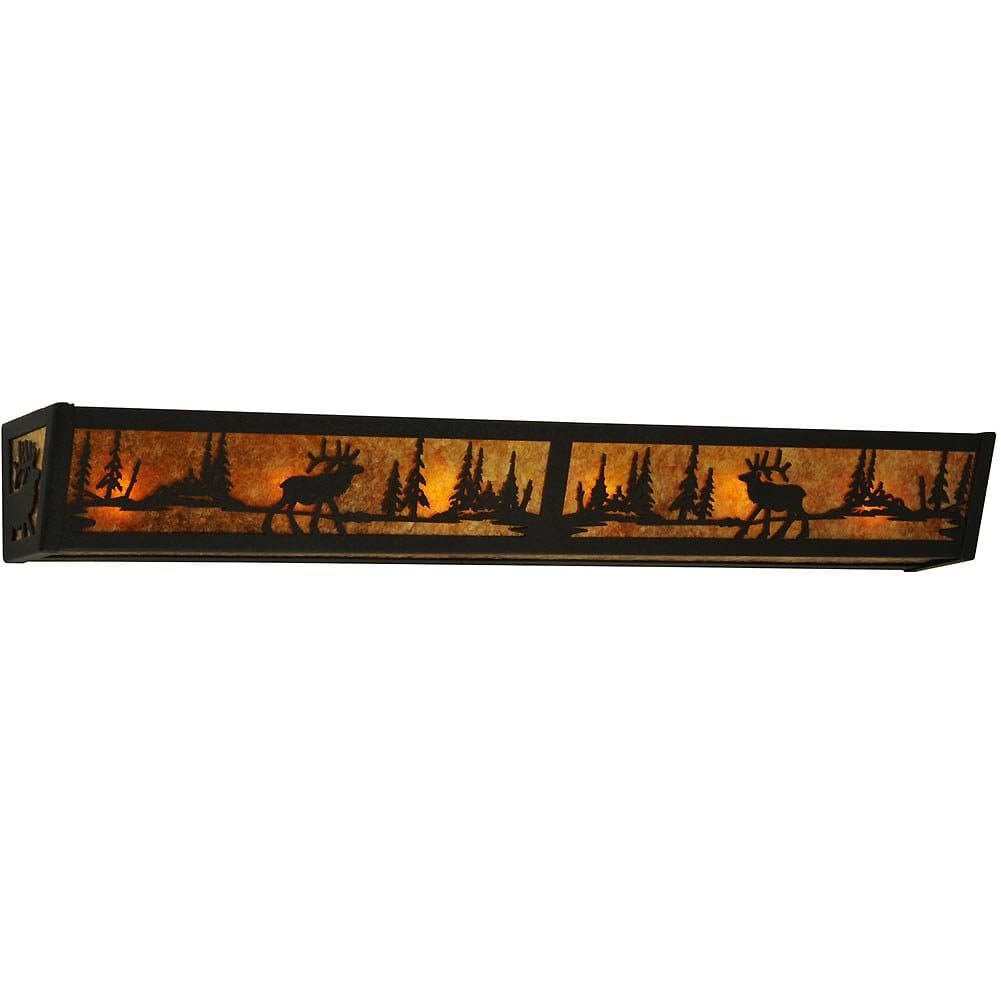 Woodland Elk Vanity Light